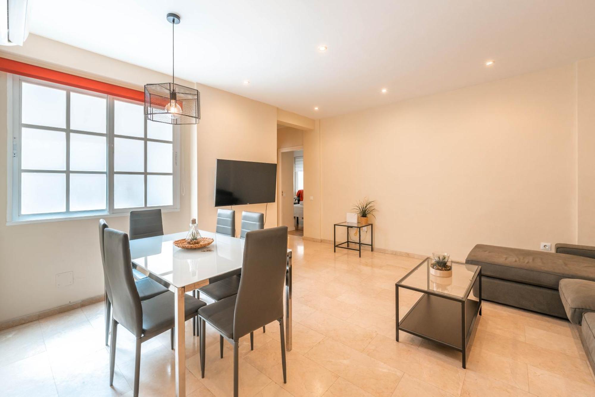 Gran Apartamento De 3 Habitaciones Junto A La Catedral Málaga Buitenkant foto
